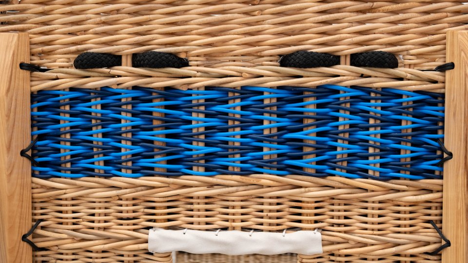 Colored Cane Weave